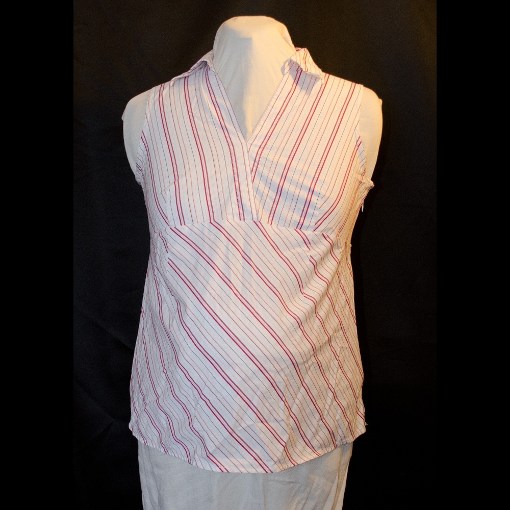 Bundle and save! Duo maternity sleeveless blouse